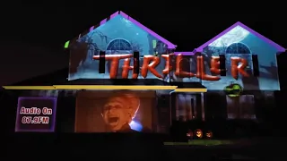 Thriller Halloween House Projection  2019