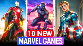 10 New MARVEL Games That Will Blow Your Mind 😱