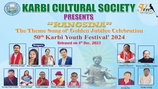 RANGSINA || The Thame song of golden Jubilee celebration || 50th KYF 2024