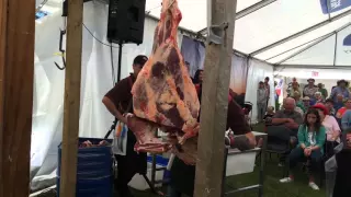 Harris Meats Boning Demonstration