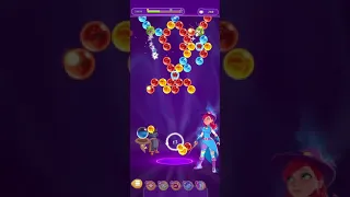 BUBBLE WITCH 3 SAGA LEVEL 4013 ~ ONE STAR BOOSTER, NO HATS