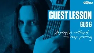 Gus G Guest Lesson - Arpeggios without sweep picking (TG238)