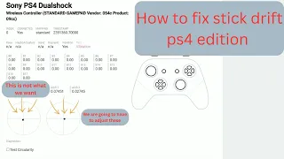 How to fix stick drift permanently ps4 edition