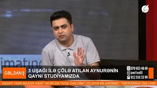 Amil Xəlilin nitqi kəsildi: Aynurə, bu sənsən?! - Gəl Danış