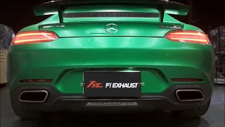 Mercedes-Benz AMG GT x Fi Exhaust - l Sound Check l  Please Don't stop revving !