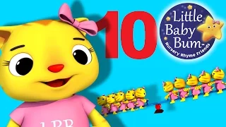 Ten Little Animals | Nursery Rhymes for Babies by LittleBabyBum - ABCs and 123s