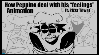 How Peppino deal with his “feelings” || Animation || Pizza Tower