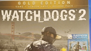 Watch Dogs 2 Gold Edition | Unboxing