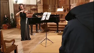 ✒️ Récitatif - solo violin from Sonate AEVUM by Matthieu Stefanelli - Fanny Stefanelli violinist