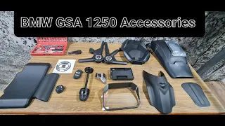 BMW GSA 1250 _ Adding few Accessories