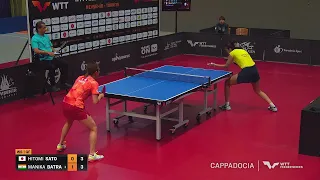 WTT Feeder Cappadocia 2024 QF BATRA vs HITOMI