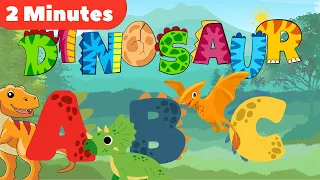 Dinosaur ABC's | SING AND DANCE | FUN