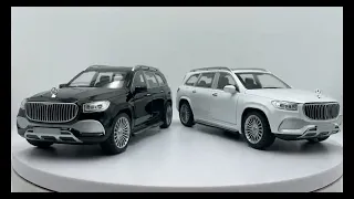 CHEMEI 1:24 GLS600 Mercedes Maybach Diecast Metal Model Unboxing