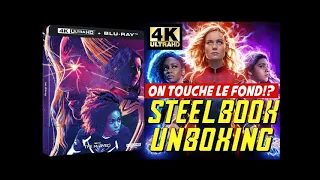 THE MARVELS ★ ON TOUCHE LE FOND!? STEELBOOK FNAC UNBOXING 4K UHD/BLU-RAY!