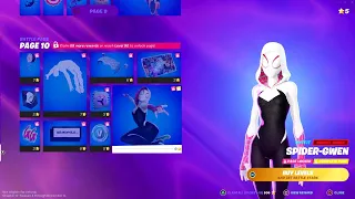 Fortnite Chapter 3 Season 4 All Battle Pass Rewards Showcase