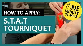 How to Apply the S.T.A.T Tourniquet | One Minute Demos