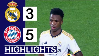 Real Madrid vs Bayern Munich 3-5 - All Goals & Extended Highlights