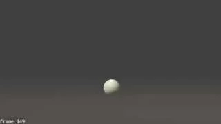 Ping Pong Ball Bounce Animation