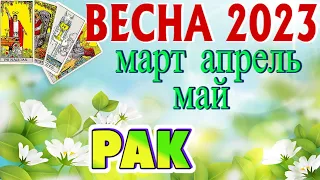 РАК 💐💐💐 Ваша ВЕСНА 2023 года Март Апрель Май РАСКЛАД ТАРО гадание онлайн