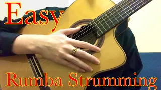 Easy Percussive Rumba Strumming - Introductory Flamenco Guitar Lesson for Beginners