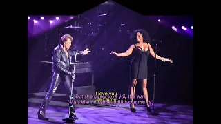 Johnny Hallyday & Amy Keys - I who have nothing (+ Paroles, avec traduction) (yanjerdu26)