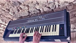 rare birds: Elex K2 (Hohner StringVox K2) / Italian string and piano synthesizer