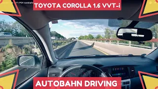 #Toyota #Corolla #Autobahn I Toyota Corolla E12 I 1.6 VVT-i I POV Autobahn Driving