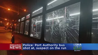 Port Authority Bus Hit By Apparent Gunfire In Duquesne