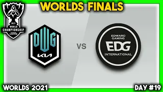 Worlds 2021 | GRAND FINALS: DK vs EDG (Live-View #17 | Day #19: Playoffs Day 7)