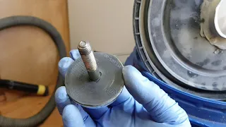 Diy cyclone dust collection with pressure relief valve