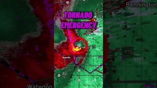 Potentially Violent Tornado Impacts Parts of Nebraska, Iowa • April 26, 2024 #weather #tornado