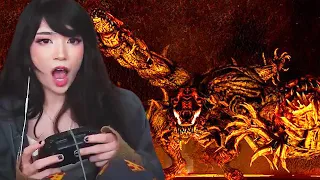 I CAN'T SEE ANYTHING | Emiru Plays Dark Souls Part 12