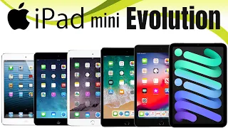 Apple iPad mini Series Evolution- 2012-2021 All Models