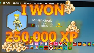 I won 250,000 XP in KOGAMA