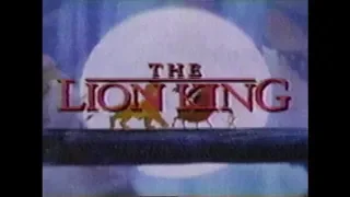 The Lion King Trailer, 1994