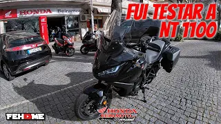 🏍️  Fui testar a Honda NT1100 | Obrigado a BeiraMoto.pt | 4K UHD