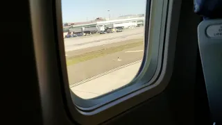 Loud baby cries on plane