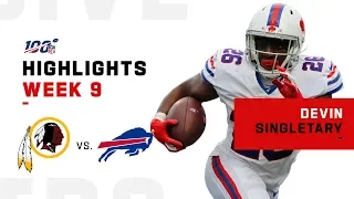 Devin Singletary Highlights vs. Redskins | NFL 2019