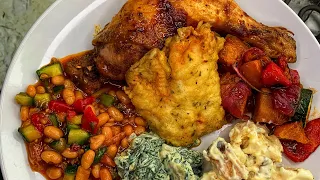 How to cook rice perfectly | How to plate your food | South African Youtuber (Ep7 Xmas lunch ideas |