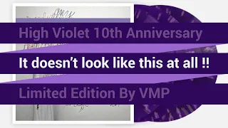 Unboxing Limited Edition High Violet 10th Anniversary by Vinyl Me Please!!