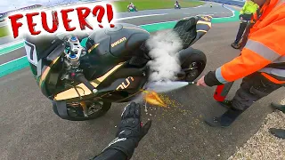 Meine Ducati brennt ?!