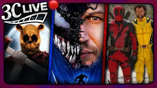 3C Live - Deadpool 3 Trailer Description, Venom 3 Set Photo, Winnie Pooh Horror Universe Updates