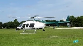 RC Bell 407 Helicopter - Scale Sheriff Department Helicopter