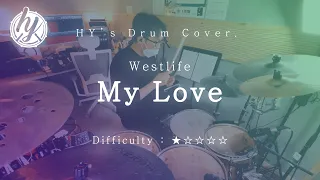 [★☆☆☆☆] Westlife "My Love" (𝑫𝒓𝒖𝒎 𝑪𝒐𝒗𝒆𝒓.) | 호연드럼 | 드럼커버