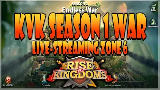 Live-Streaming KvK Season 1 War (2563) in Rise of Kingdoms on my F2P Account