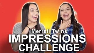 Impressions Challenge - Merrell Twins