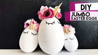 DIY Jumbo Easter Egg Basket