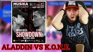 G'nie vs Moko Koza - Aladdin vs K.O.N.E || Classy's World Reaction