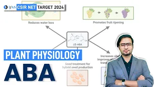 ABA | Plant Physiology | CSIR NET JUNE 2024 I IFAS