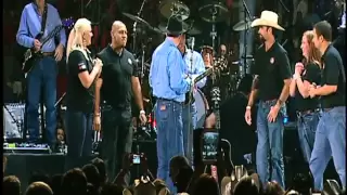 George Strait Gives Away Homes to Military Warriors in San Antonio